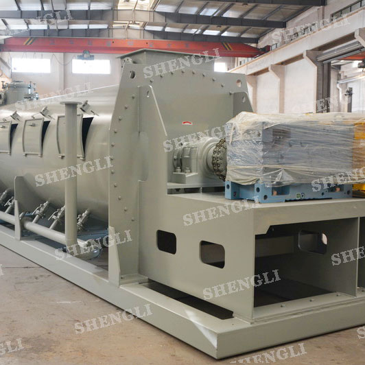 CMS-15000 单轴连续式搅拌机，用于固废处理